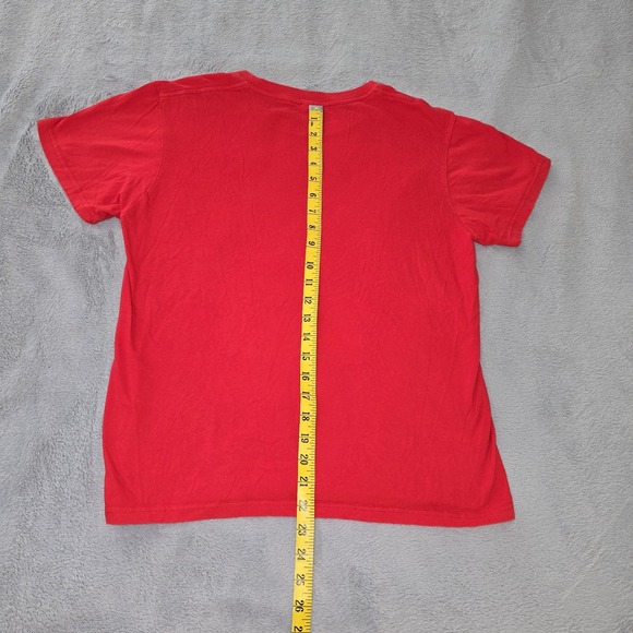 GODZILLA Great Wave Kanagawa T-Shirt‎ Men's Size Small Red - Picture 9 of 11